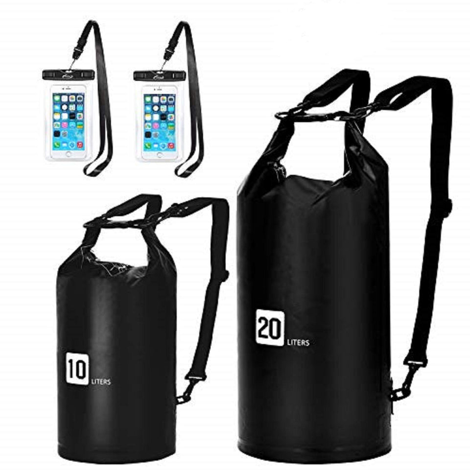 AiRunTech Waterproof Dry Bag, 10L + 20L
