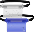 AiRunTech Waterproof Pouch with Waist Strap (2 Pack)