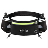 AiRunTech Upgraded No Bounce Running Hydration Belt + 2 BPA Free Water Bottles