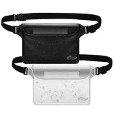 AiRunTech Waterproof Pouch with Waist Strap (2 Pack)