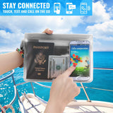 Waterproof Cell Phone Bag, 4 Pack AiRunTech Waterproof Dry Bag