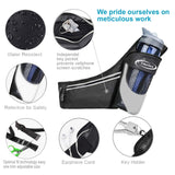 AiRunTech Upgraded No Bounce Hydration Belt