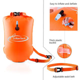 Swim Buoy, 20L Inflatable Swim Safety Float Open Water Swim Bubble