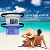 AiRunTech Waterproof Pouch with Waist Strap (2 Pack)